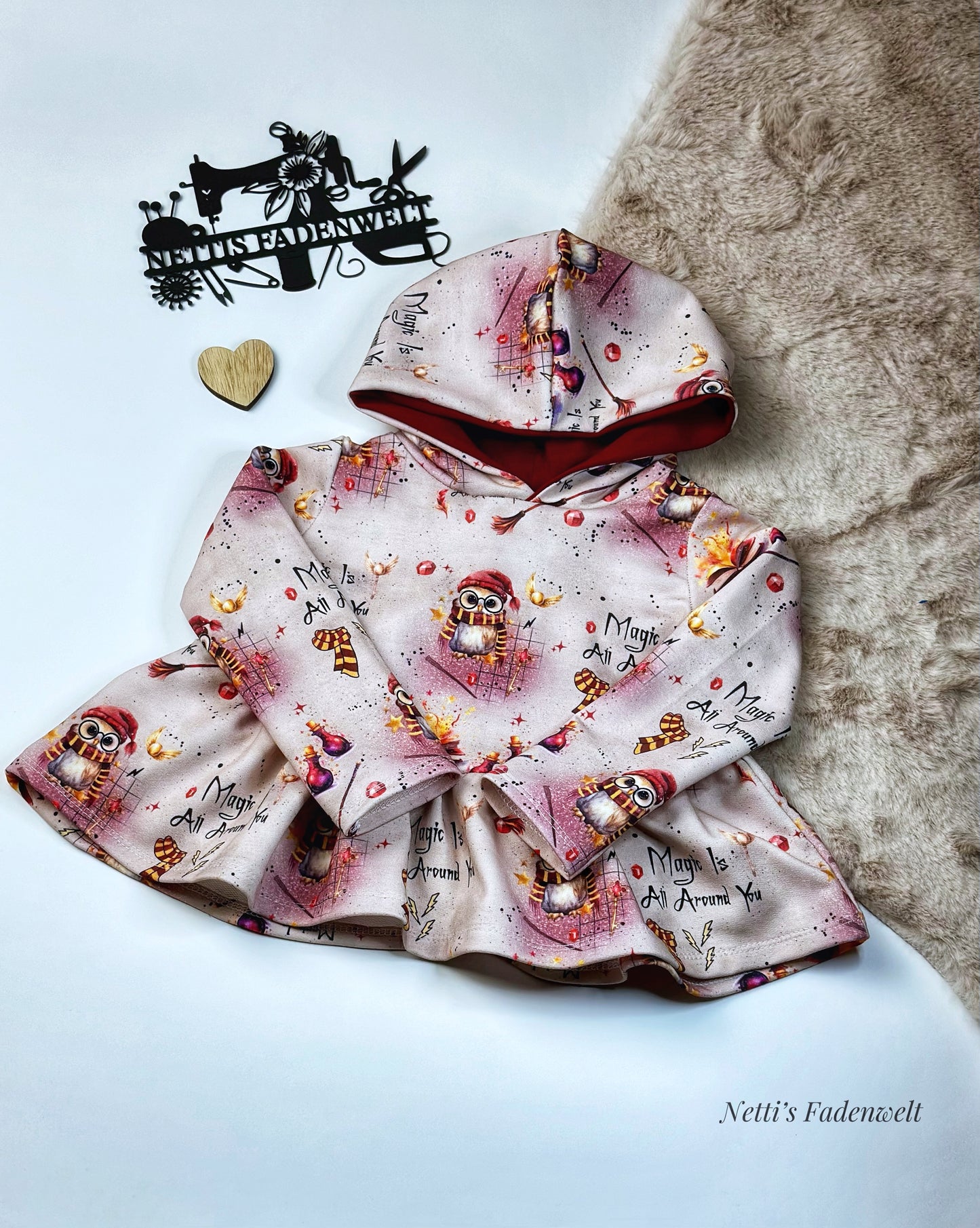 Girly-Hoodie 86 - 164