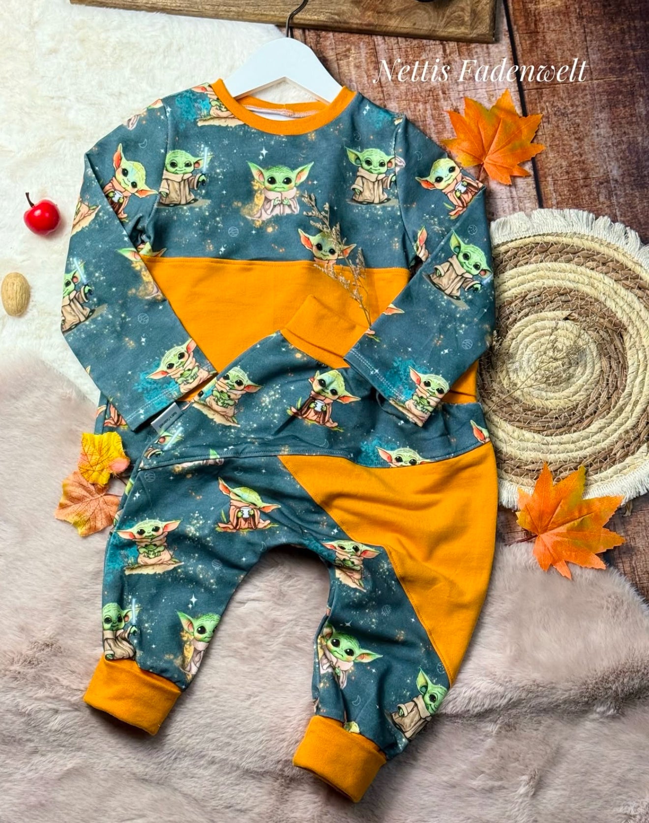 Pumphose mit Teilung 56/62 - 104/110