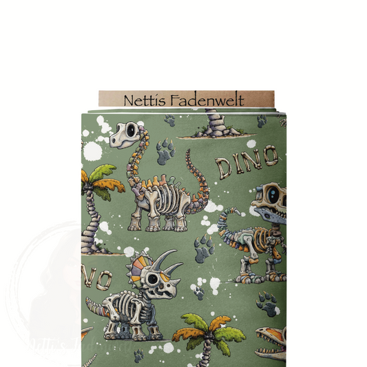 Skelett Dino Green