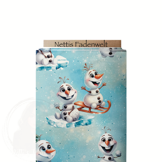 Willst du mit mir einen Schneemann Bauen ?