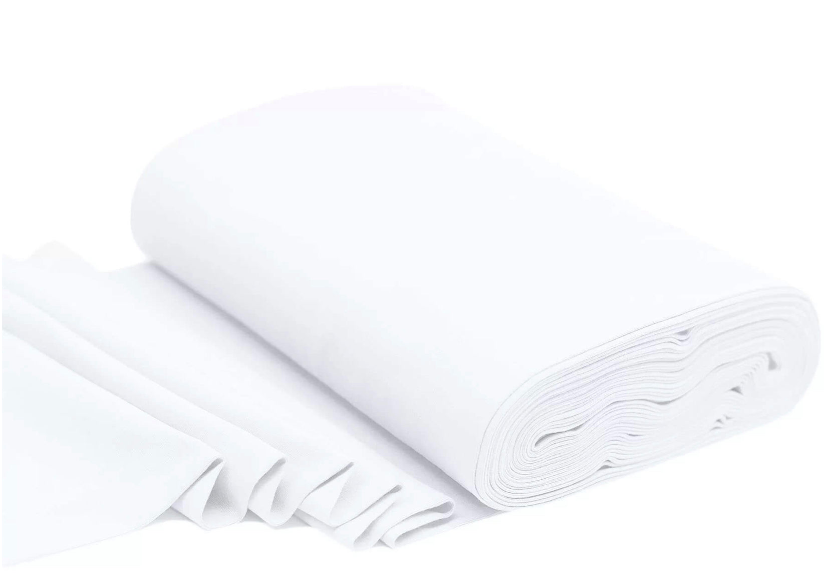 Bündchen glatt weiß 210